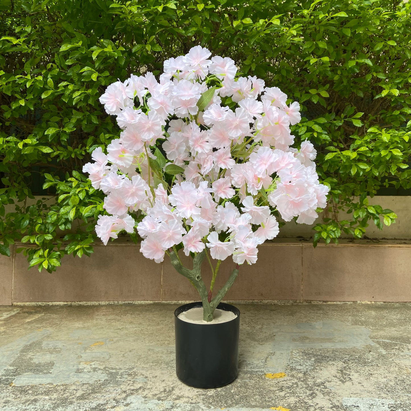 Artificial Cherry Blossom Tree in Pot – Indoor Faux Flower Bonsai - Homestead & Co