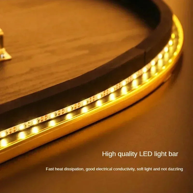 Modern LED Wall Lamp with Hanging Art Panel – Minimalist Nordic Lighting - Homestead & Co