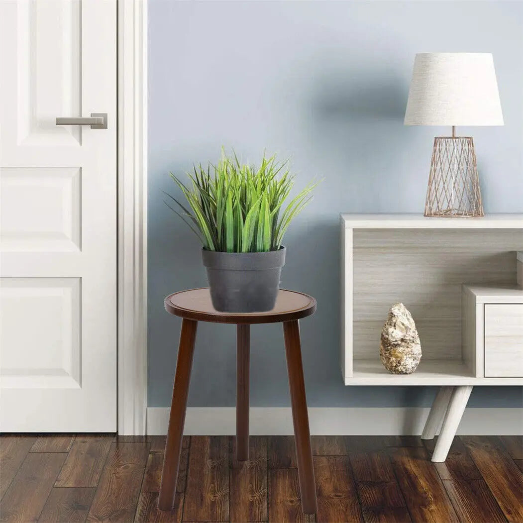 2PCS Bamboo Round Side Tables – Small Modern End Tables - Homestead & Co