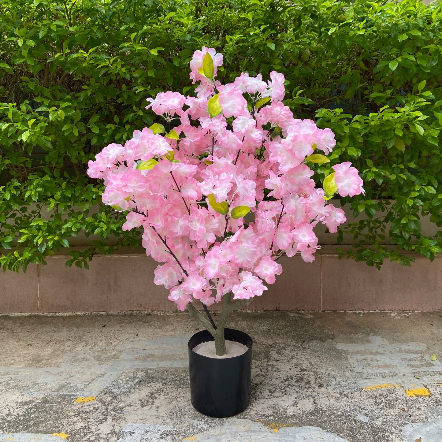 Artificial Cherry Blossom Tree in Pot – Indoor Faux Flower Bonsai - Homestead & Co